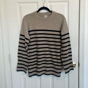 (Sold) Striped Tunic Sweater
